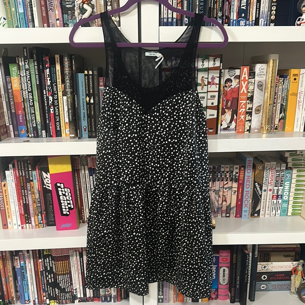Forever 21 Black Polka Dot Dress